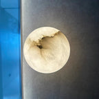 Mardenevia Alabaster Wall Light-Moonnatur