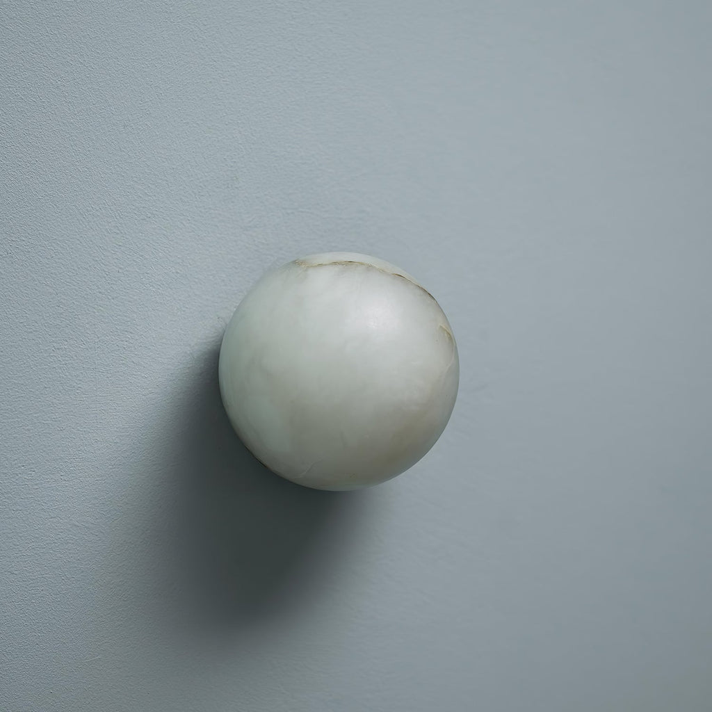 Mardenevia Alabaster Wall Light-Moonnatur