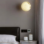 Mardenevia Alabaster Wall Light-Moonnatur