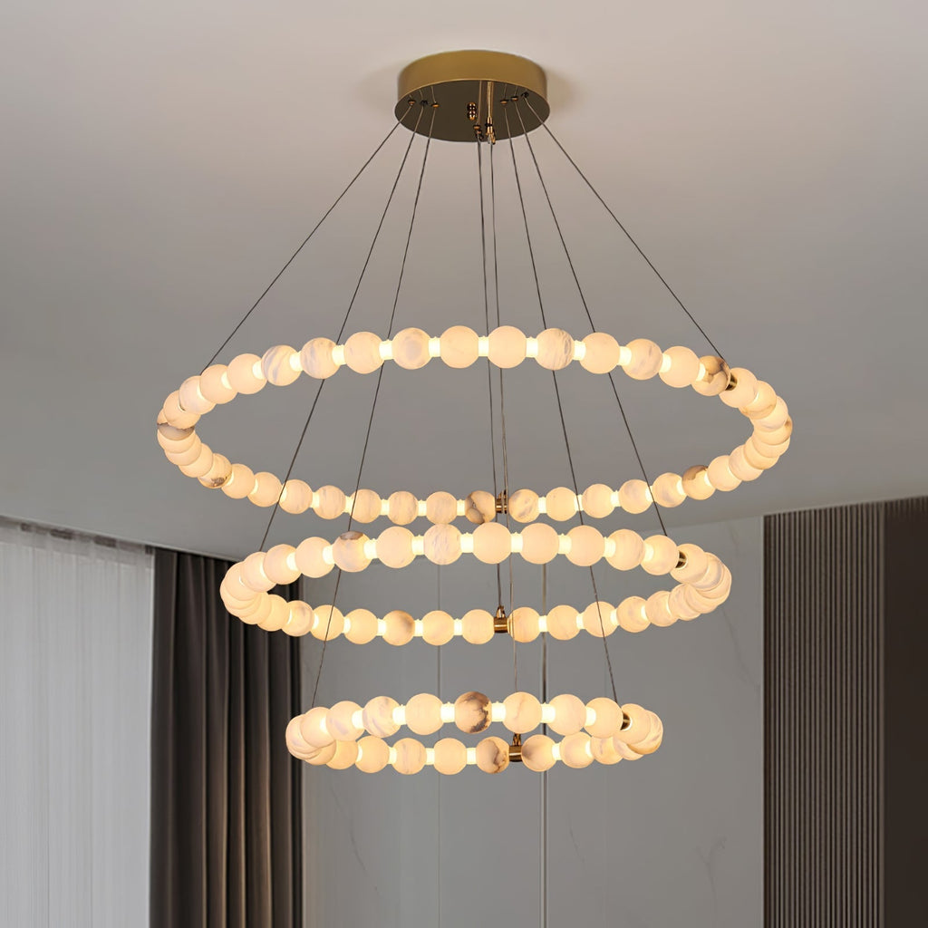 Lovenley Alabaster Pendant Light-Moonnatur
