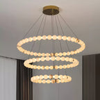 Lovenley Alabaster Pendant Light-Moonnatur