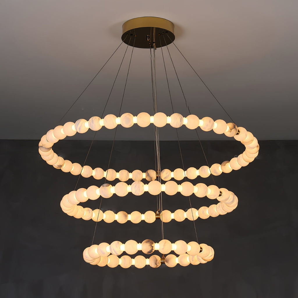 Lovenley Alabaster Pendant Light-Moonnatur