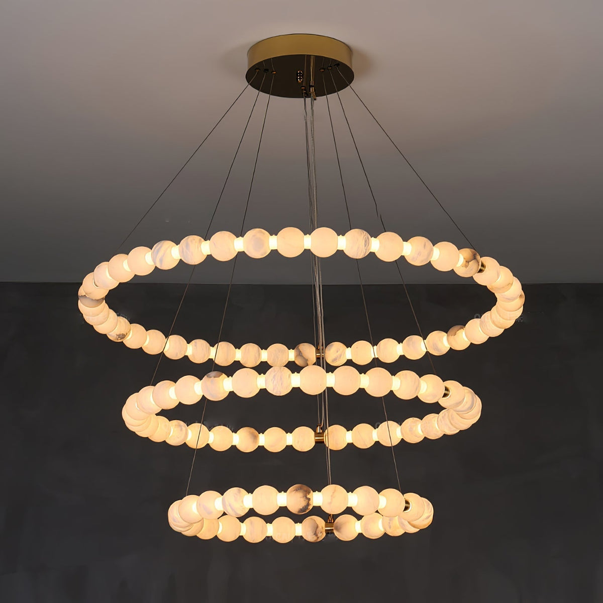 Lovenley Alabaster Pendant Light-Moonnatur