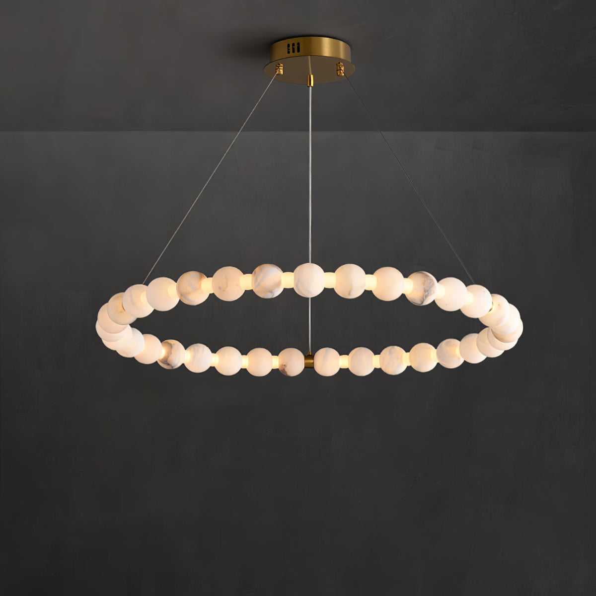 Lovenley Alabaster Pendant Light-Moonnatur