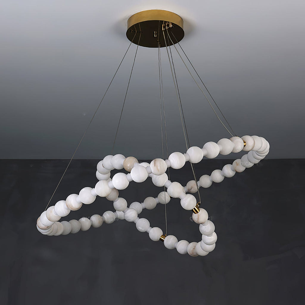 Lovenley Alabaster Pendant Light-Moonnatur