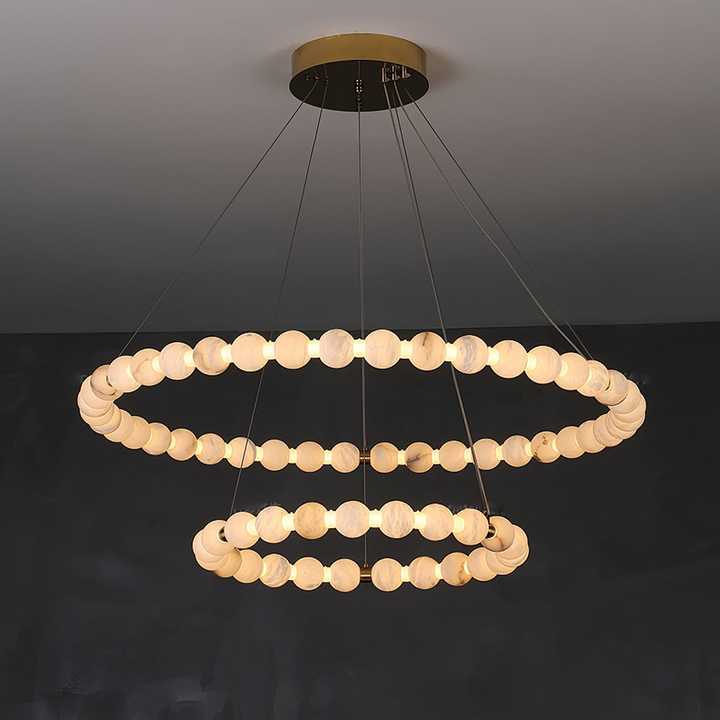 Lovenley Alabaster Pendant Light-Moonnatur