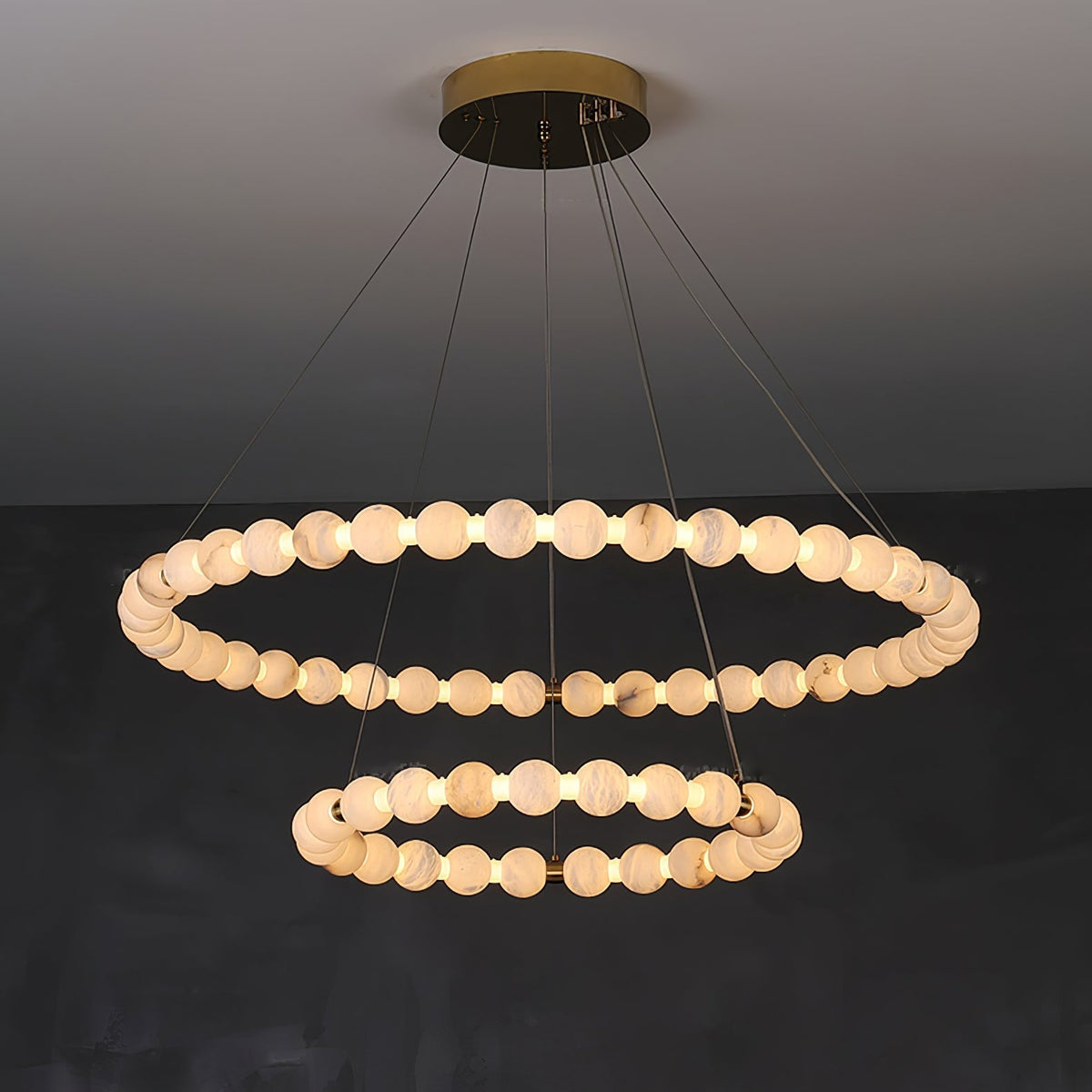 Lovenley Alabaster Pendant Light-Moonnatur