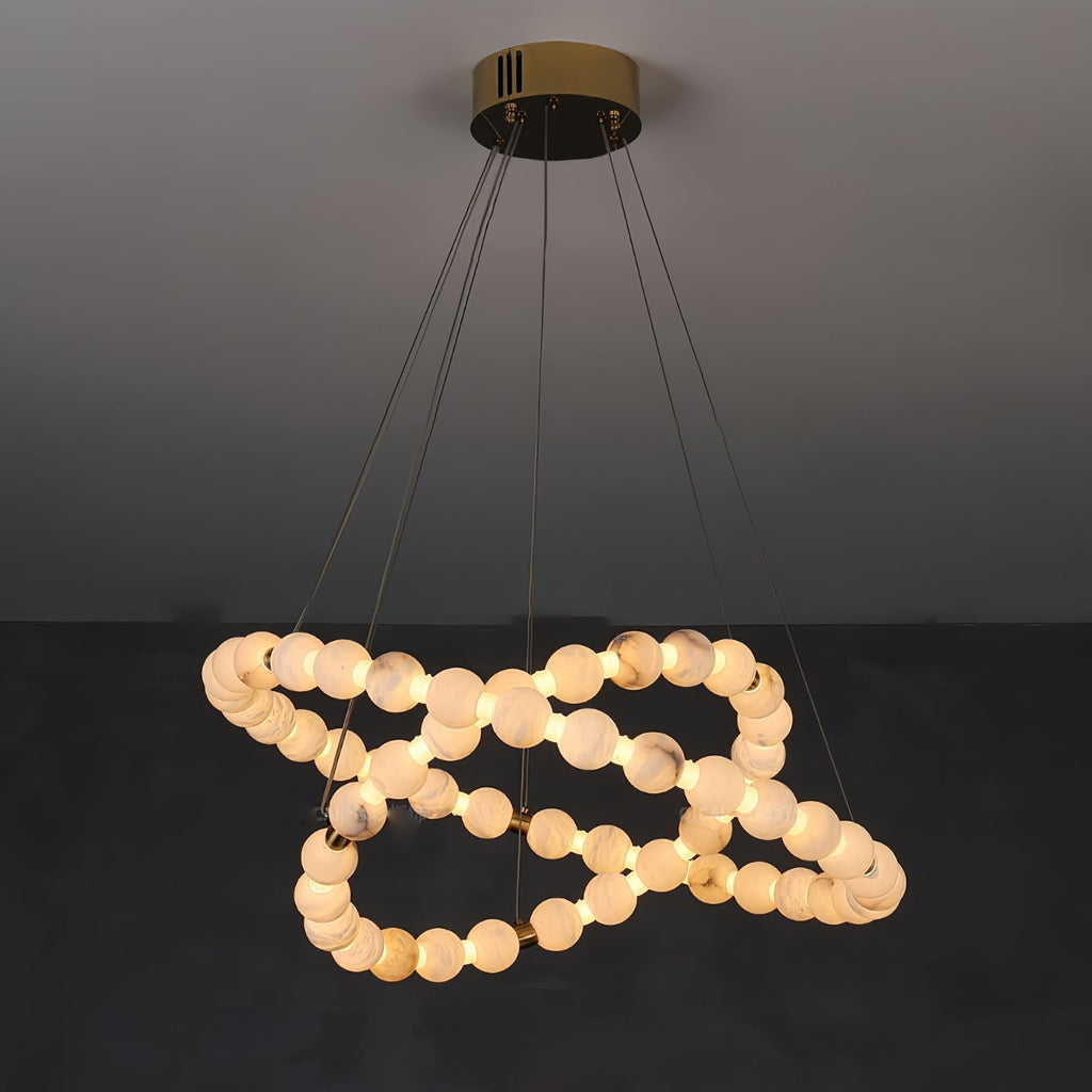 Lovenley Alabaster Pendant Light-Moonnatur