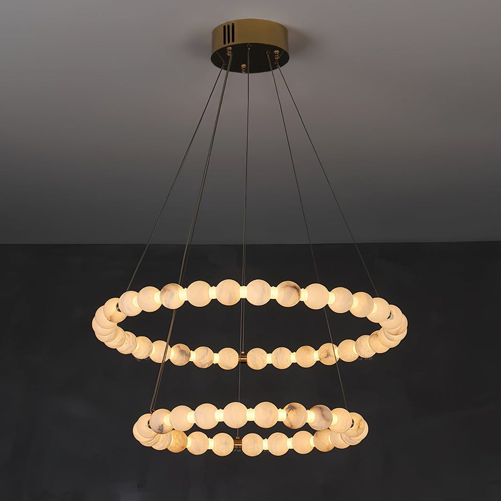 Lovenley Alabaster Pendant Light-Moonnatur