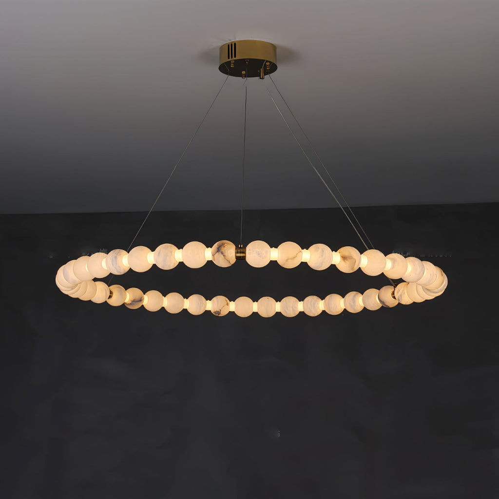 Lovenley Alabaster Pendant Light-Moonnatur