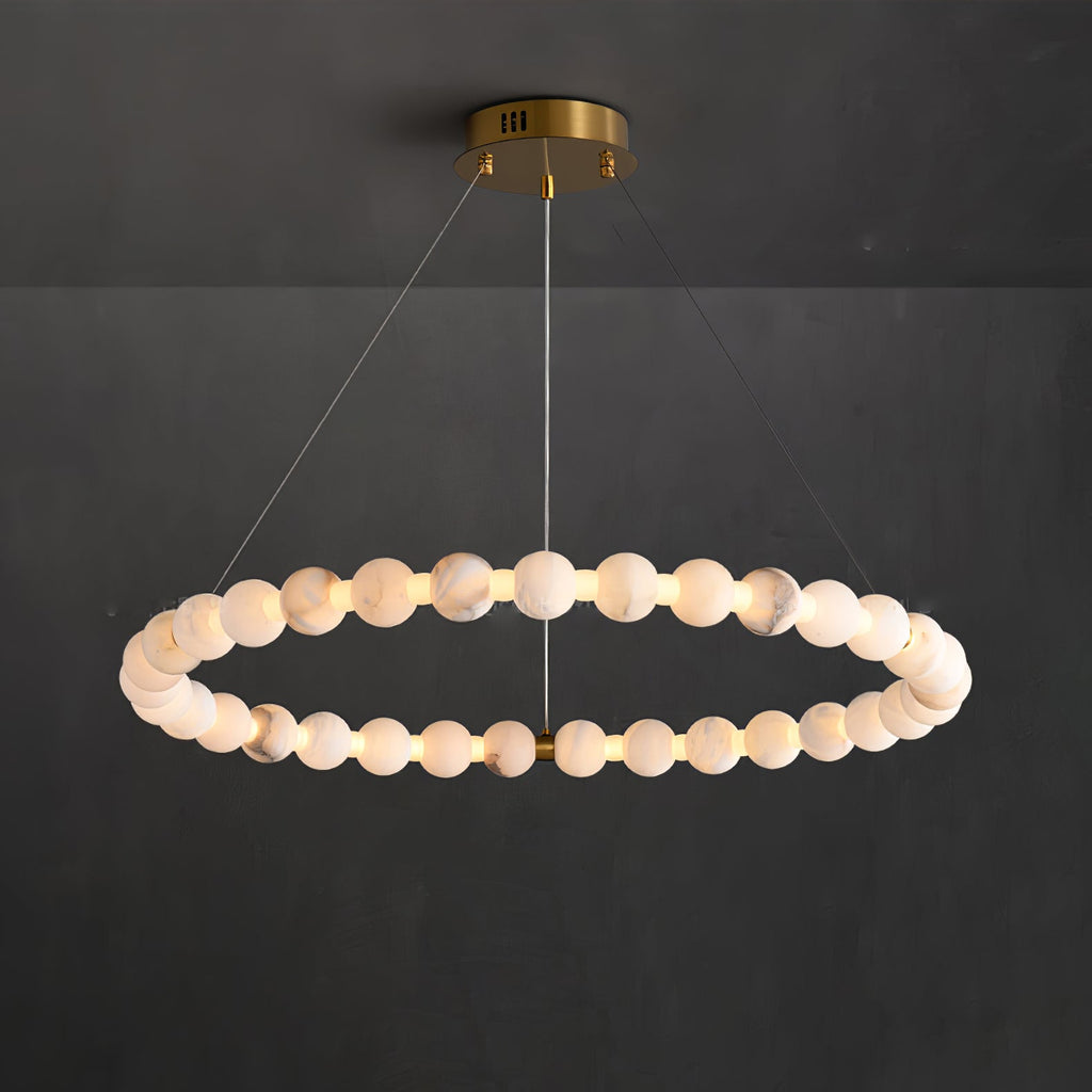 Lovenley Alabaster Pendant Light-Moonnatur