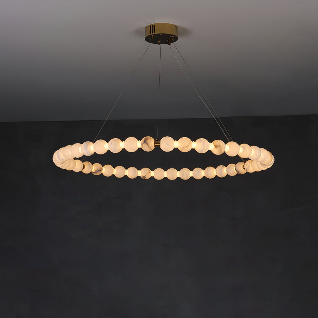 Lovenley Alabaster Pendant Light-Moonnatur