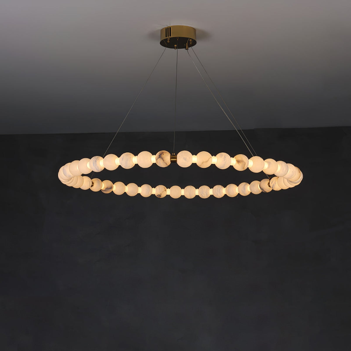 Lovenley Alabaster Pendant Light-Moonnatur