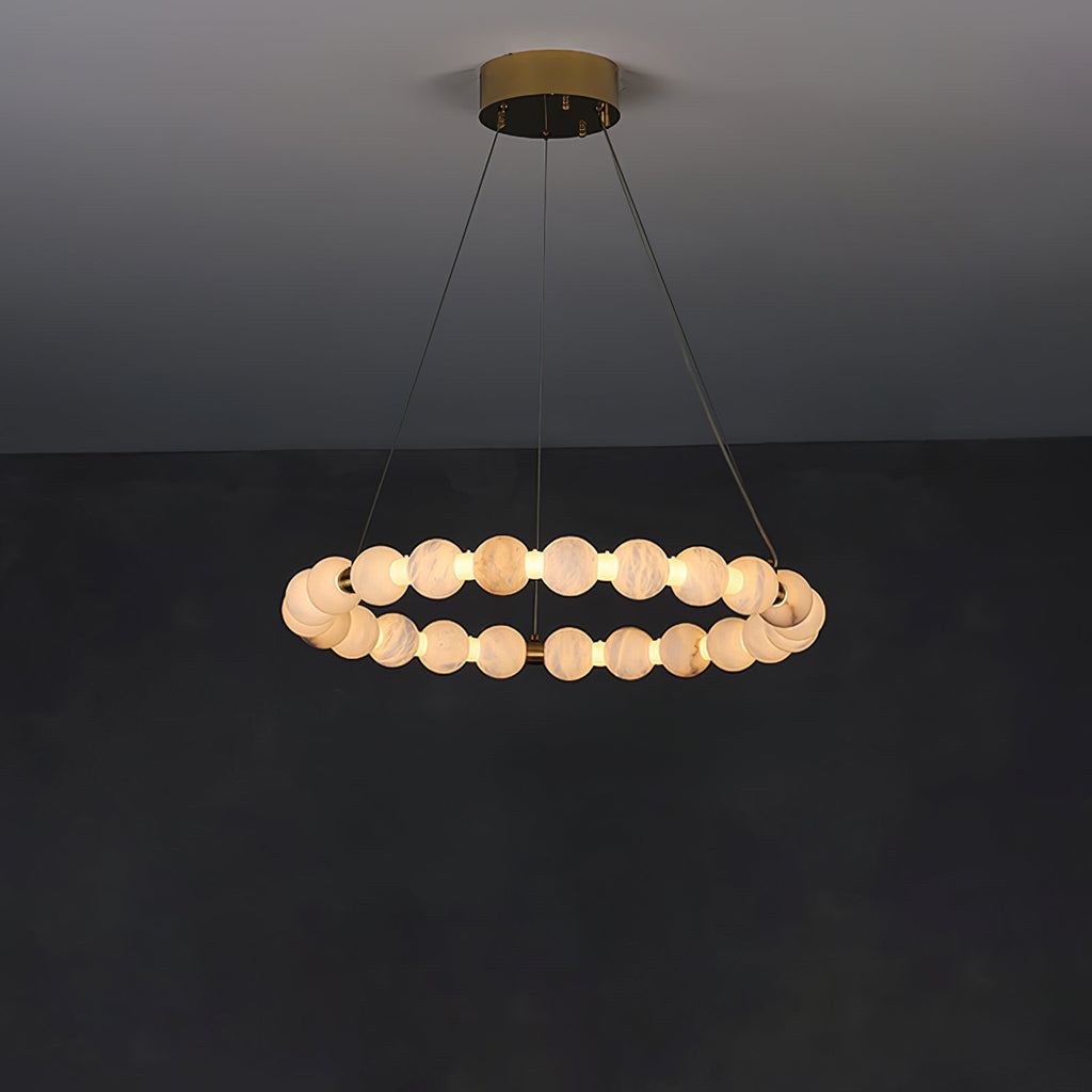 Lovenley Alabaster Pendant Light-Moonnatur