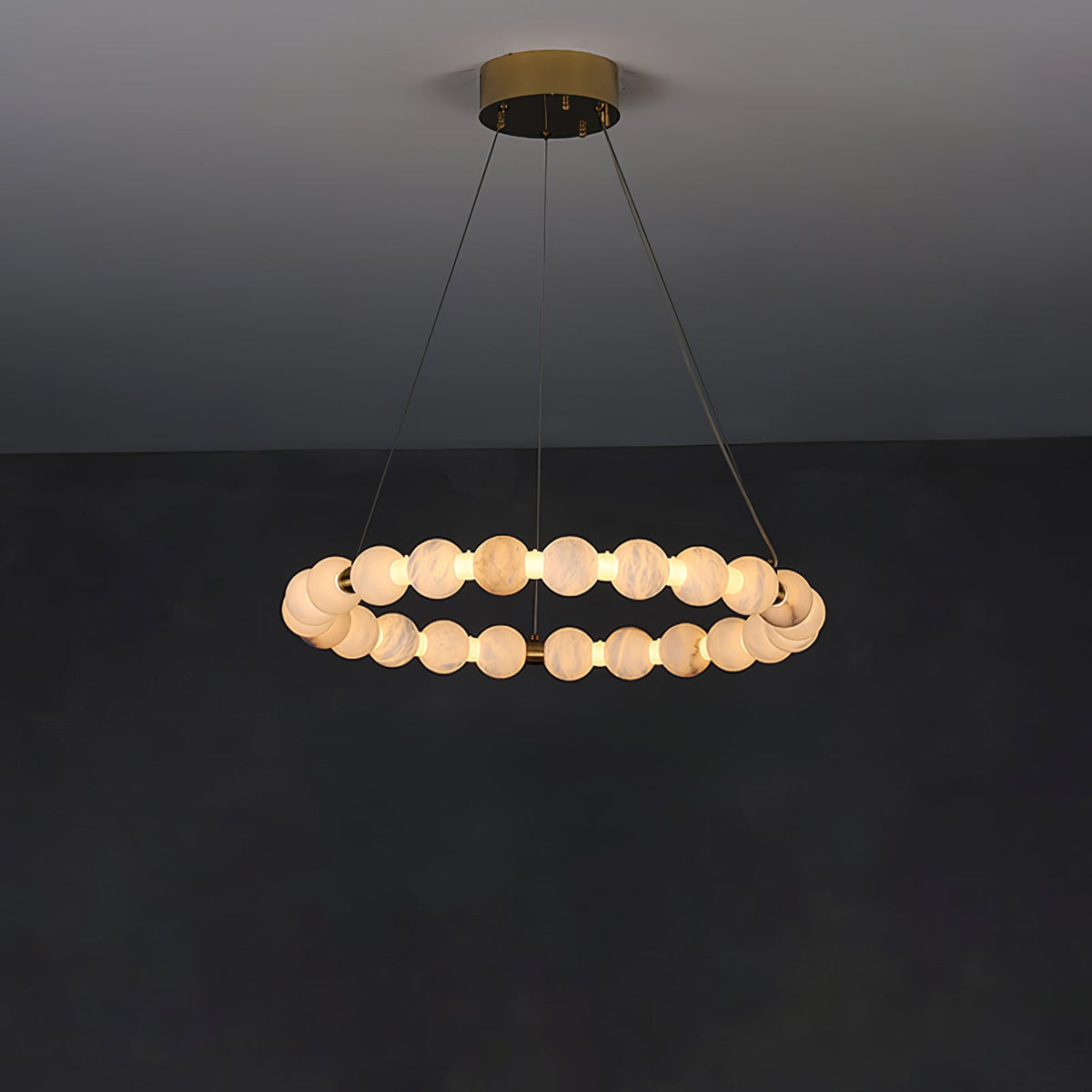 Lovenley Alabaster Pendant Light-Moonnatur