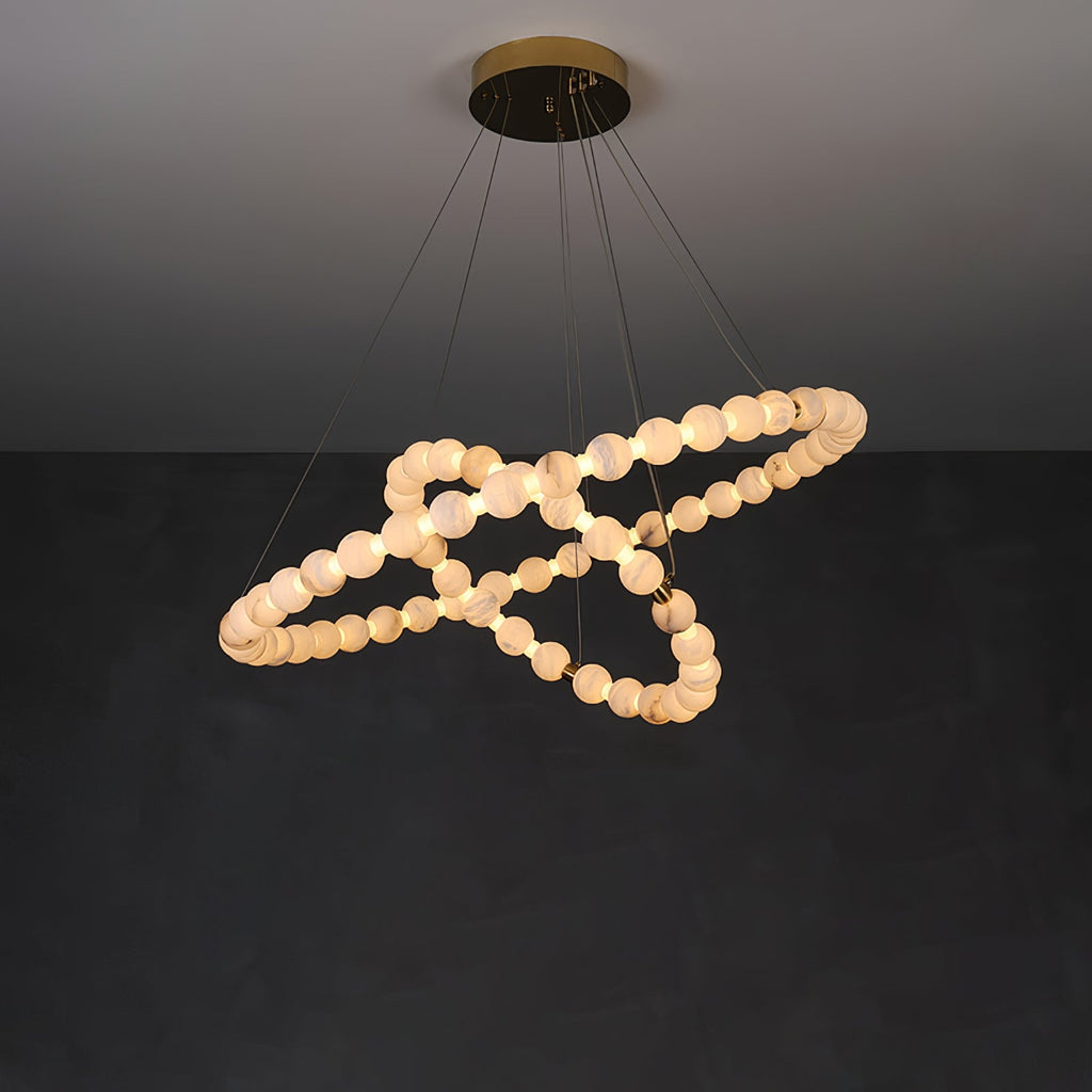 Lovenley Alabaster Pendant Light-Moonnatur