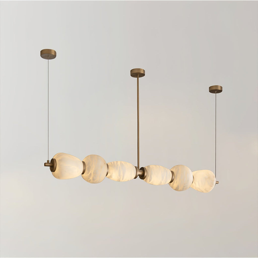 Invermere Alabaster Pendant Light-Moonnatur
