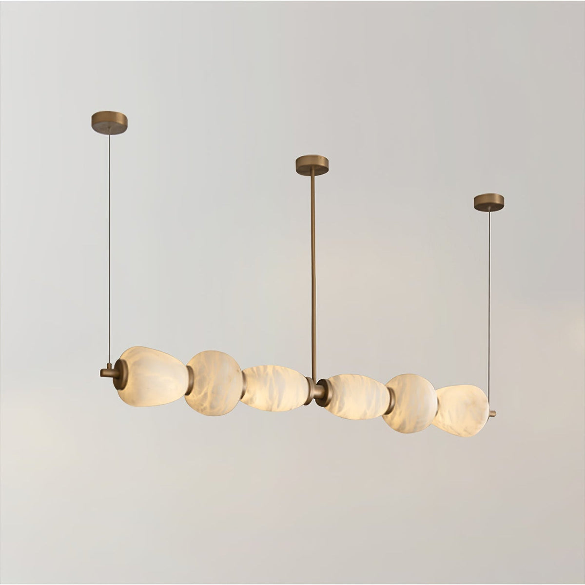 Invermere Alabaster Pendant Light-Moonnatur