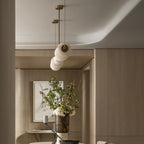 Invermere Alabaster Pendant Light-Moonnatur