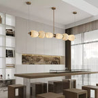 Invermere Alabaster Pendant Light-Moonnatur