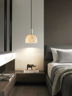 Fenrenenis Alabaster Pendant Light-Moonnatur