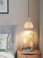Fenrenenis Alabaster Pendant Light-Moonnatur