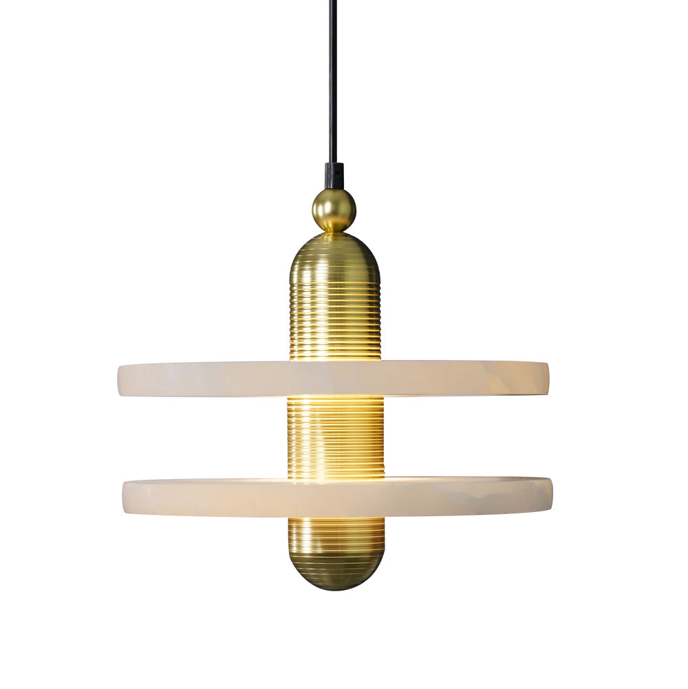 Casterena Alabaster Pendant Light-Moonnatur