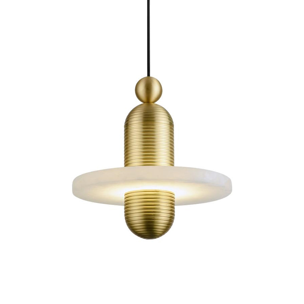 Casterena Alabaster Pendant Light-Moonnatur