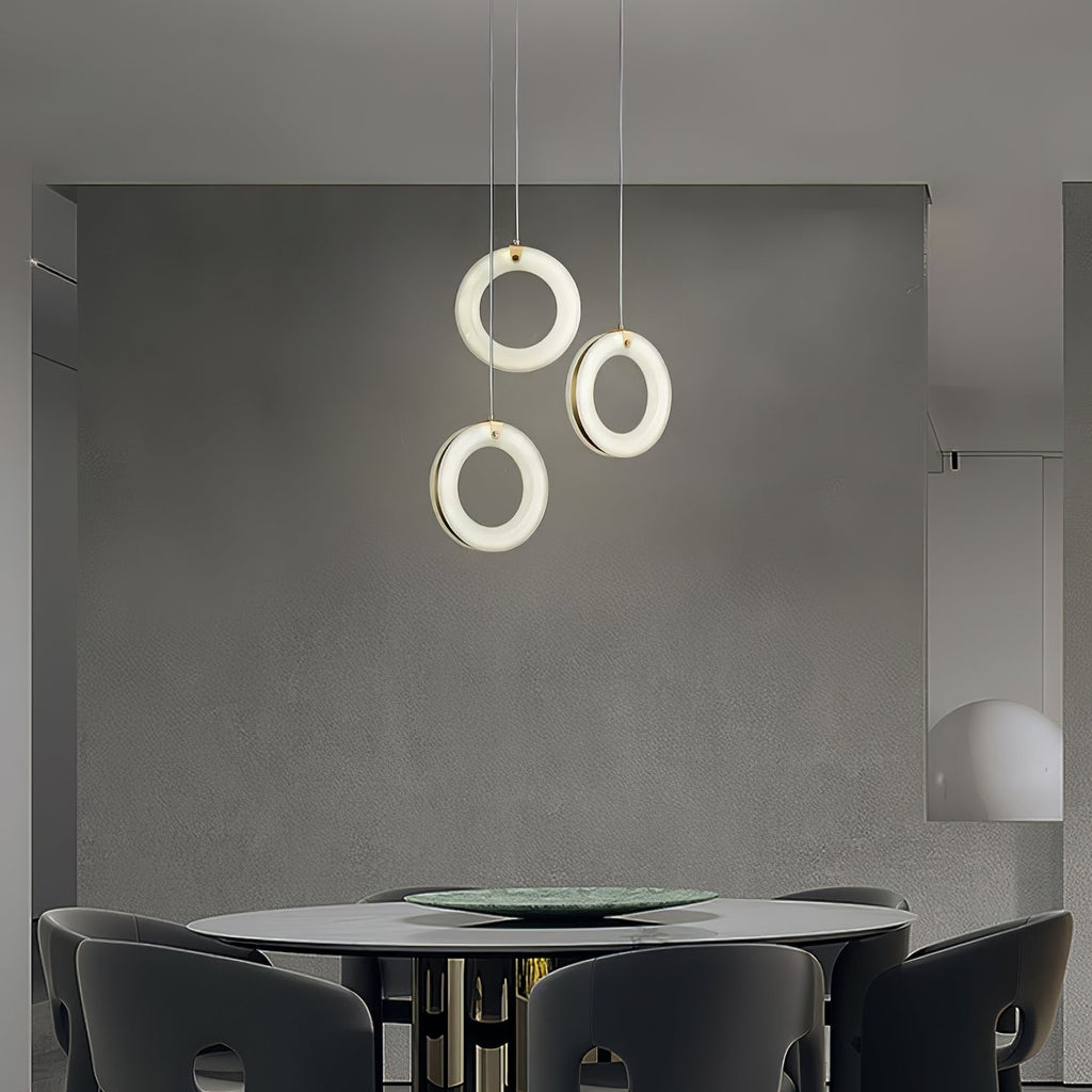 Grenelaelle Alabaster Pendant Light-Moonnatur
