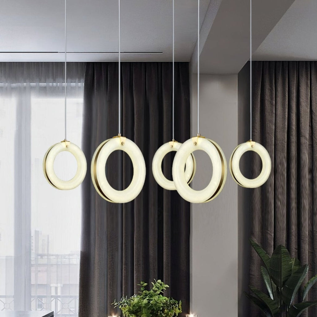 Grenelaelle Alabaster Pendant Light-Moonnatur