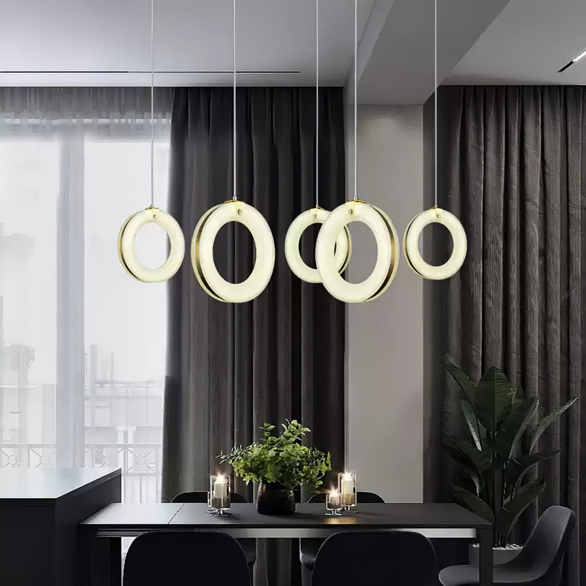 Grenelaelle Alabaster Pendant Light-Moonnatur