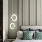 Grenelaelle Alabaster Pendant Light-Moonnatur