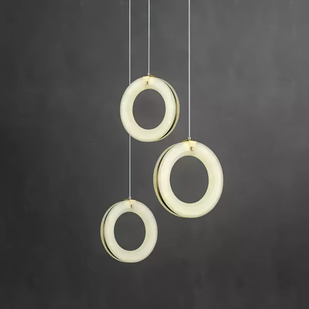 Grenelaelle Alabaster Pendant Light-Moonnatur