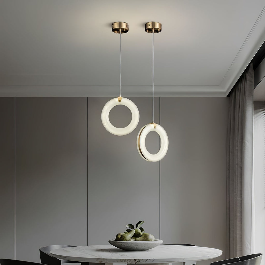 Grenelaelle Alabaster Pendant Light-Moonnatur