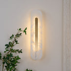 Emrenlynne Alabaster Wall Light-Moonnatur