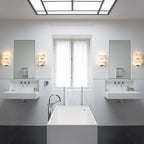 Faldenora Alabaster Wall Light-Moonnatur