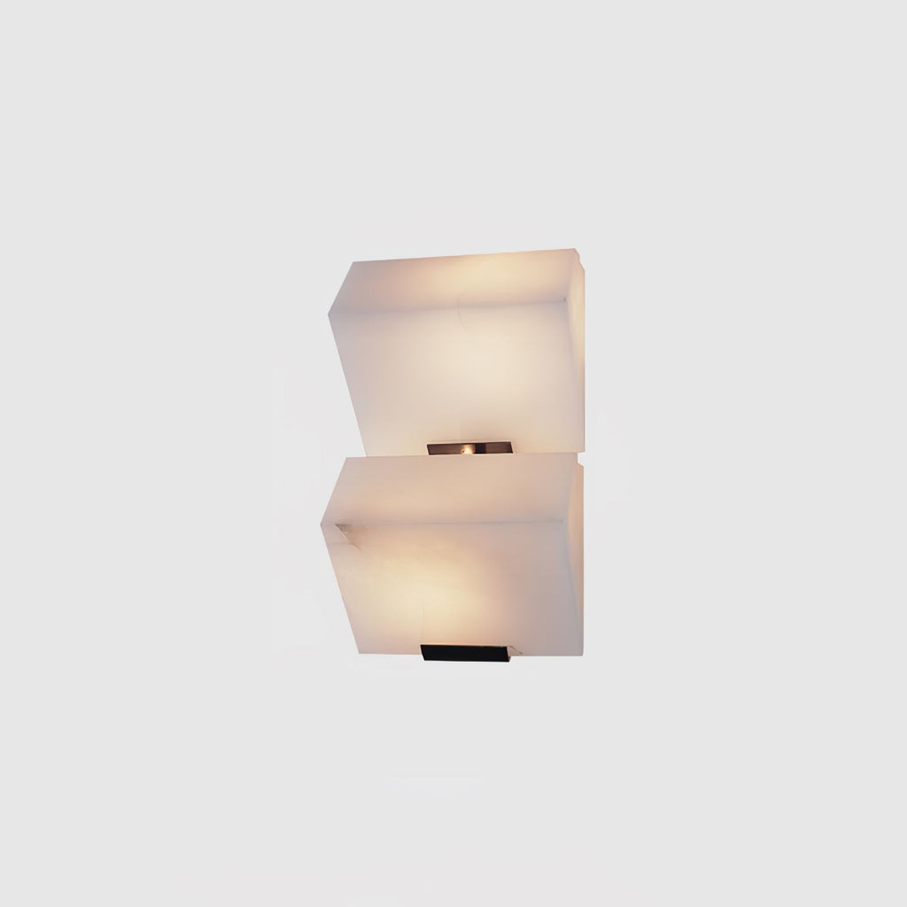 Faldenora Alabaster Wall Light-Moonnatur