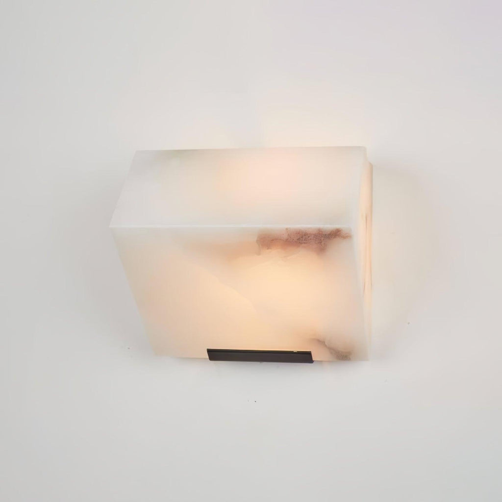 Faldenora Alabaster Wall Light-Moonnatur