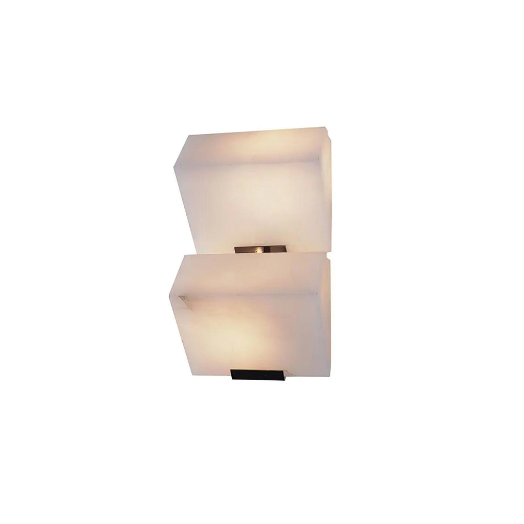 Faldenora Alabaster Wall Light-Moonnatur
