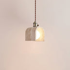 Laveniel Travertine Pendant Light-Moonnatur