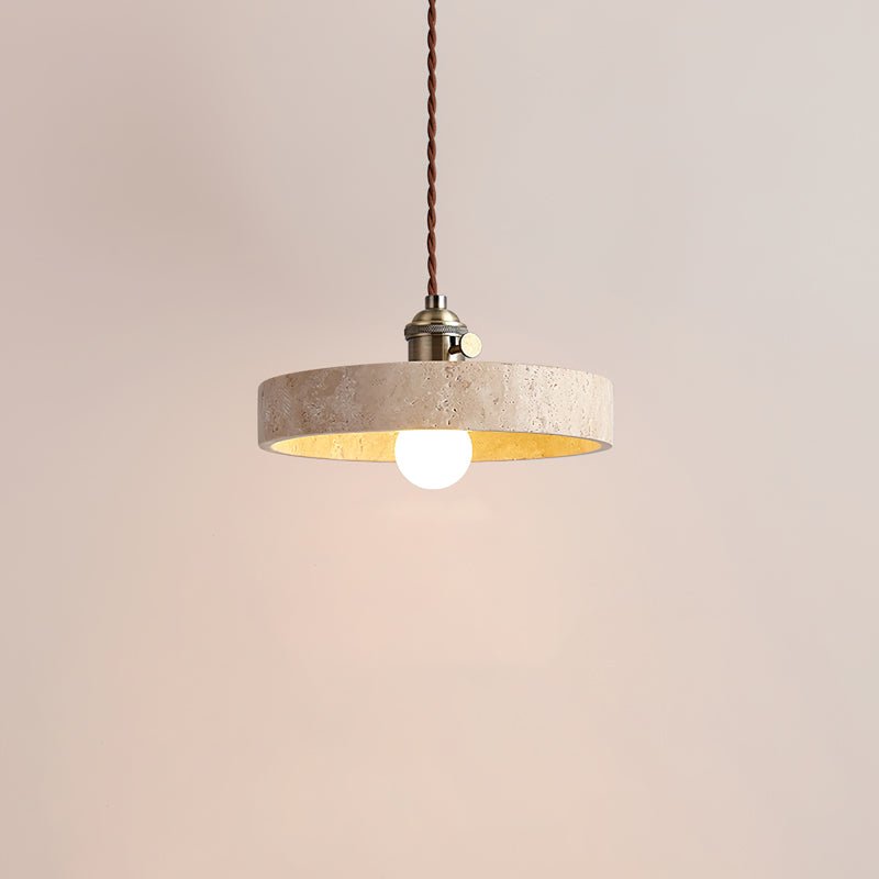 Laveniel Travertine Pendant Light-Moonnatur