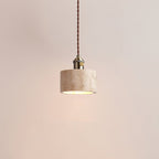 Laveniel Travertine Pendant Light-Moonnatur
