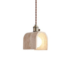 Laveniel Travertine Pendant Light-Moonnatur
