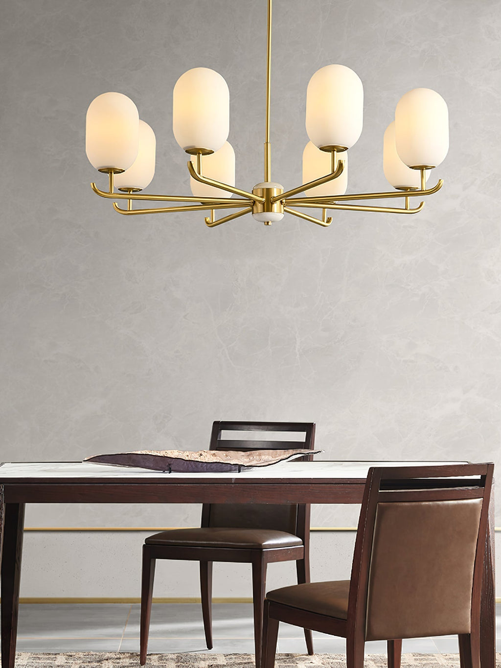 Mardenash Glass Chandelier-Moonnatur