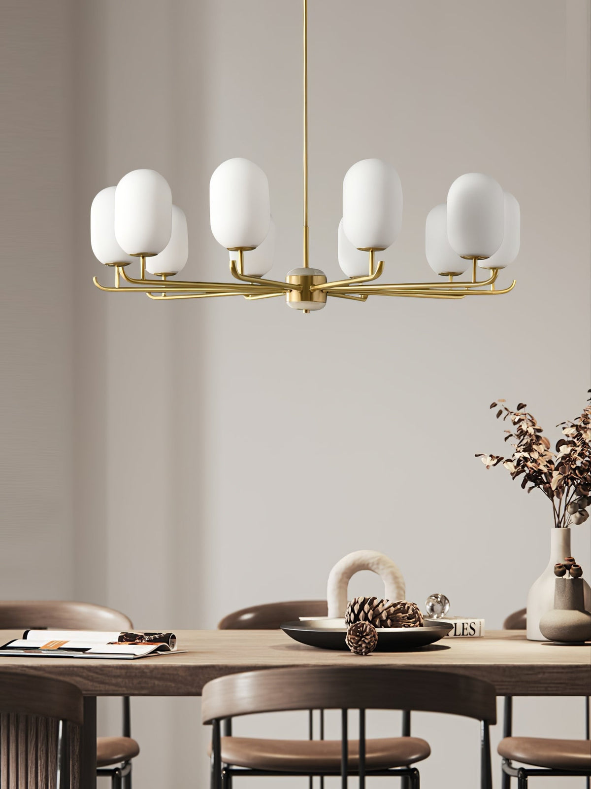 Mardenash Glass Chandelier-Moonnatur