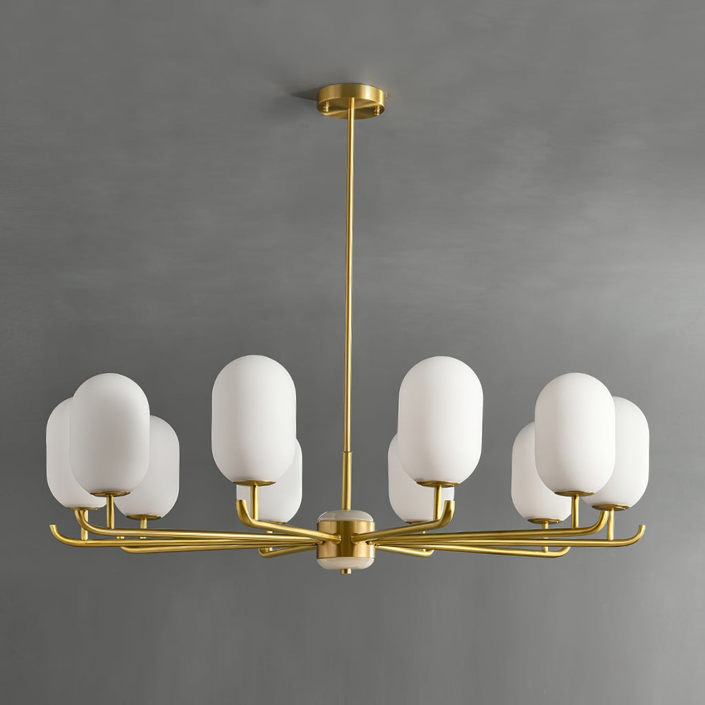 Mardenash Glass Chandelier-Moonnatur