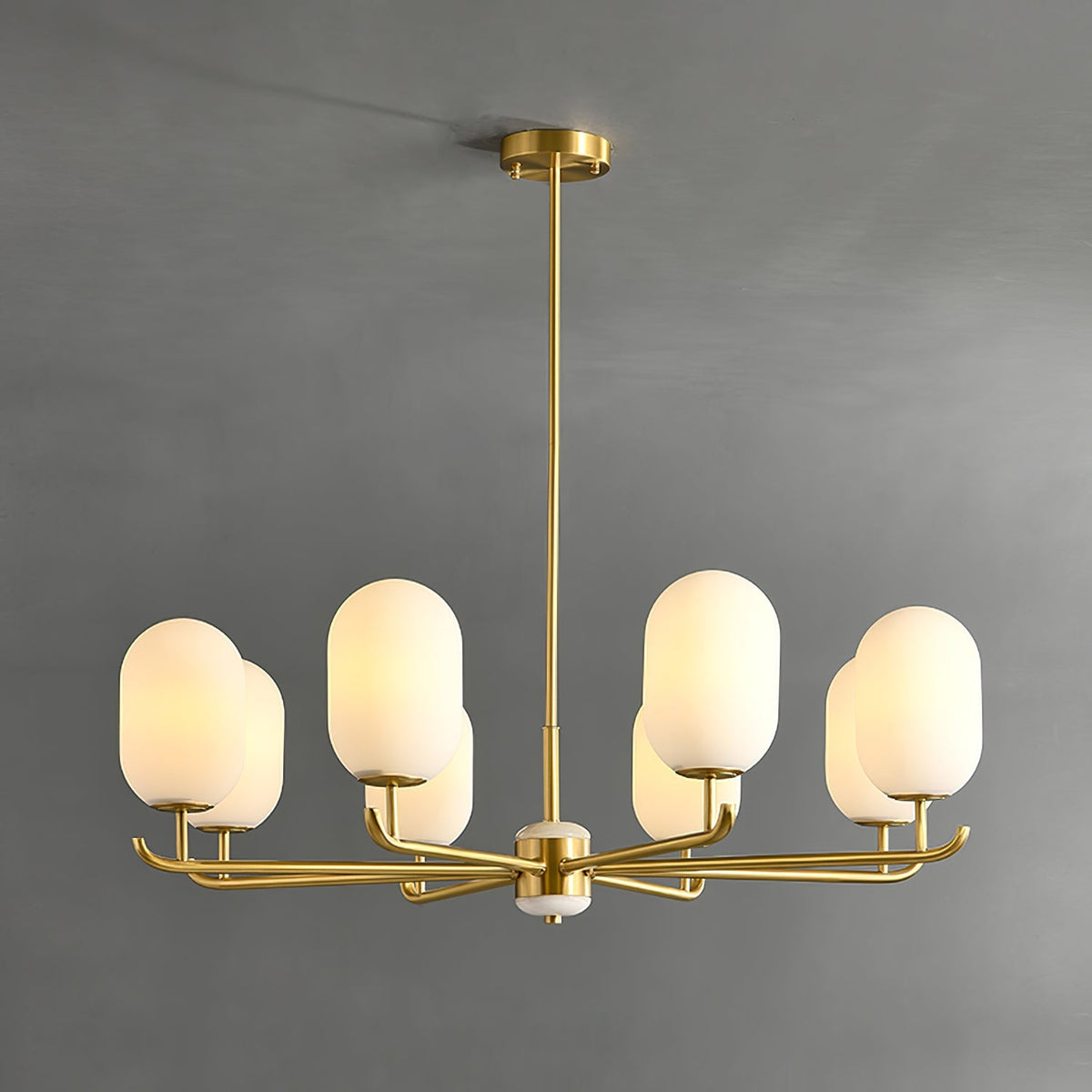 Mardenash Glass Chandelier-Moonnatur