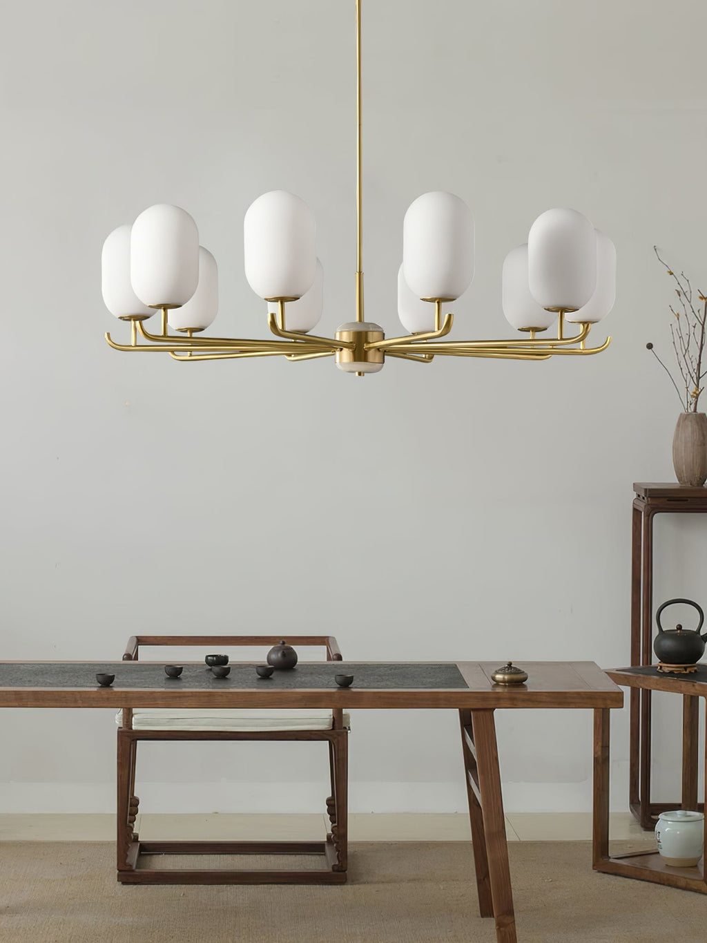 Mardenash Glass Chandelier-Moonnatur