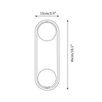Weldenden Brass Wall Light-Moonnatur