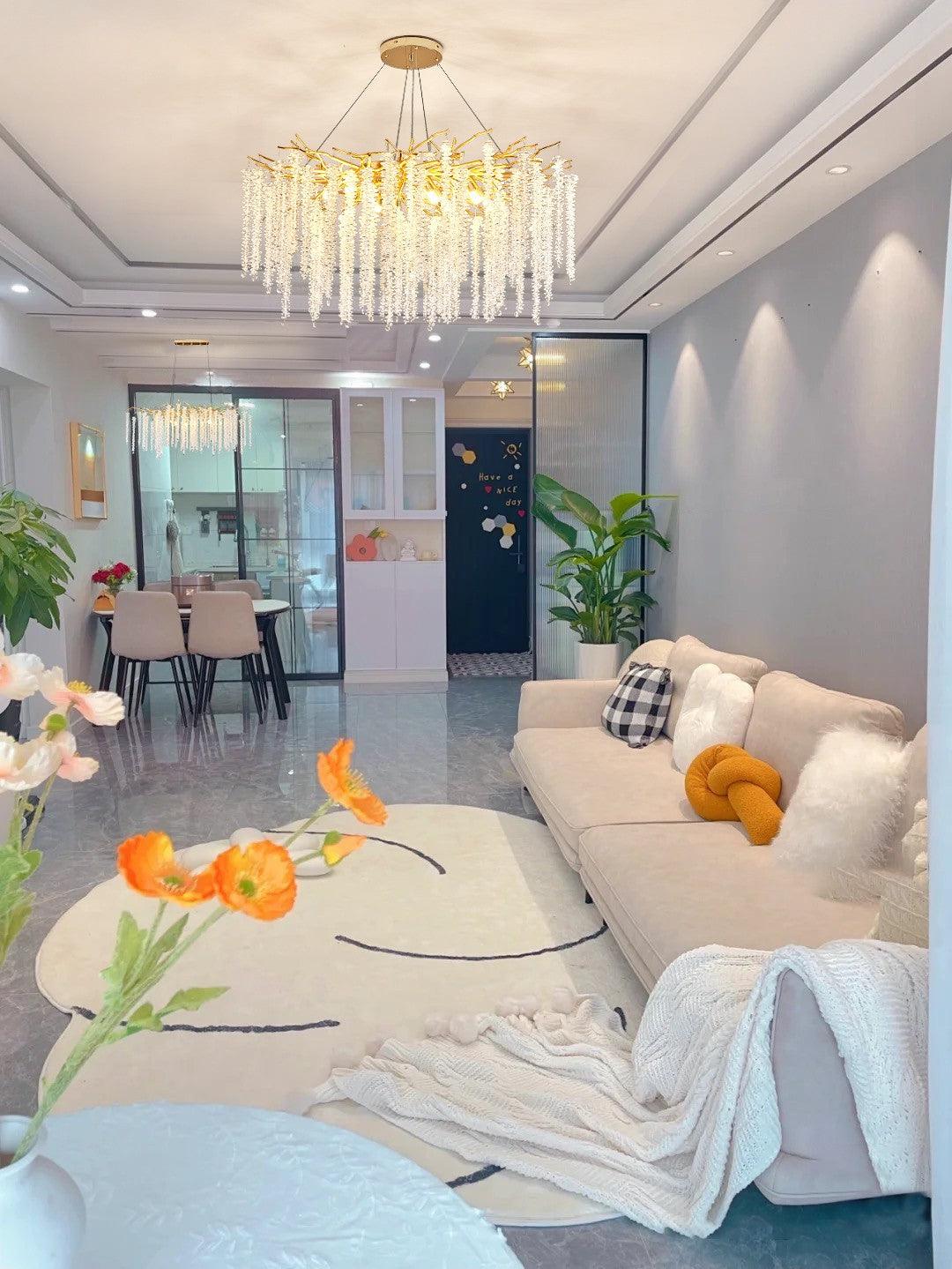 Vardenara Crystal Chandelier-Moonnatur